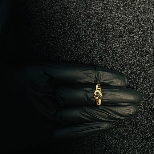 Golden Heart Ring