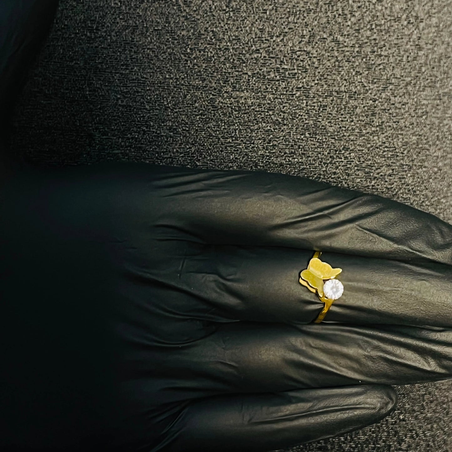 Butterfly Stone Ring