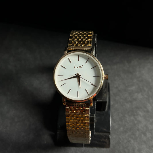 Laki White Dial
