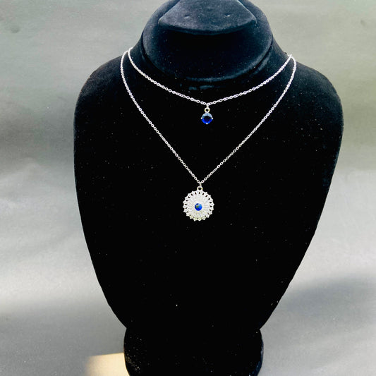 Zircon Oval Minimal Necklace