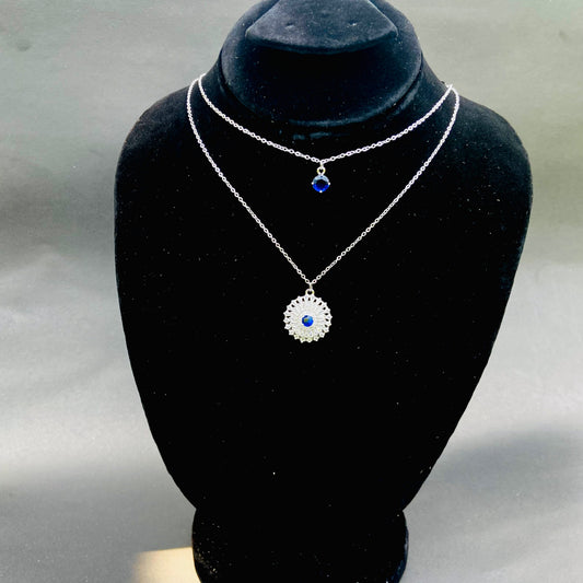 Zircon Oval Minimal Necklace