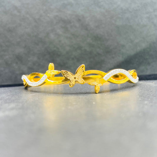 Butterfly Infinity Bracelet