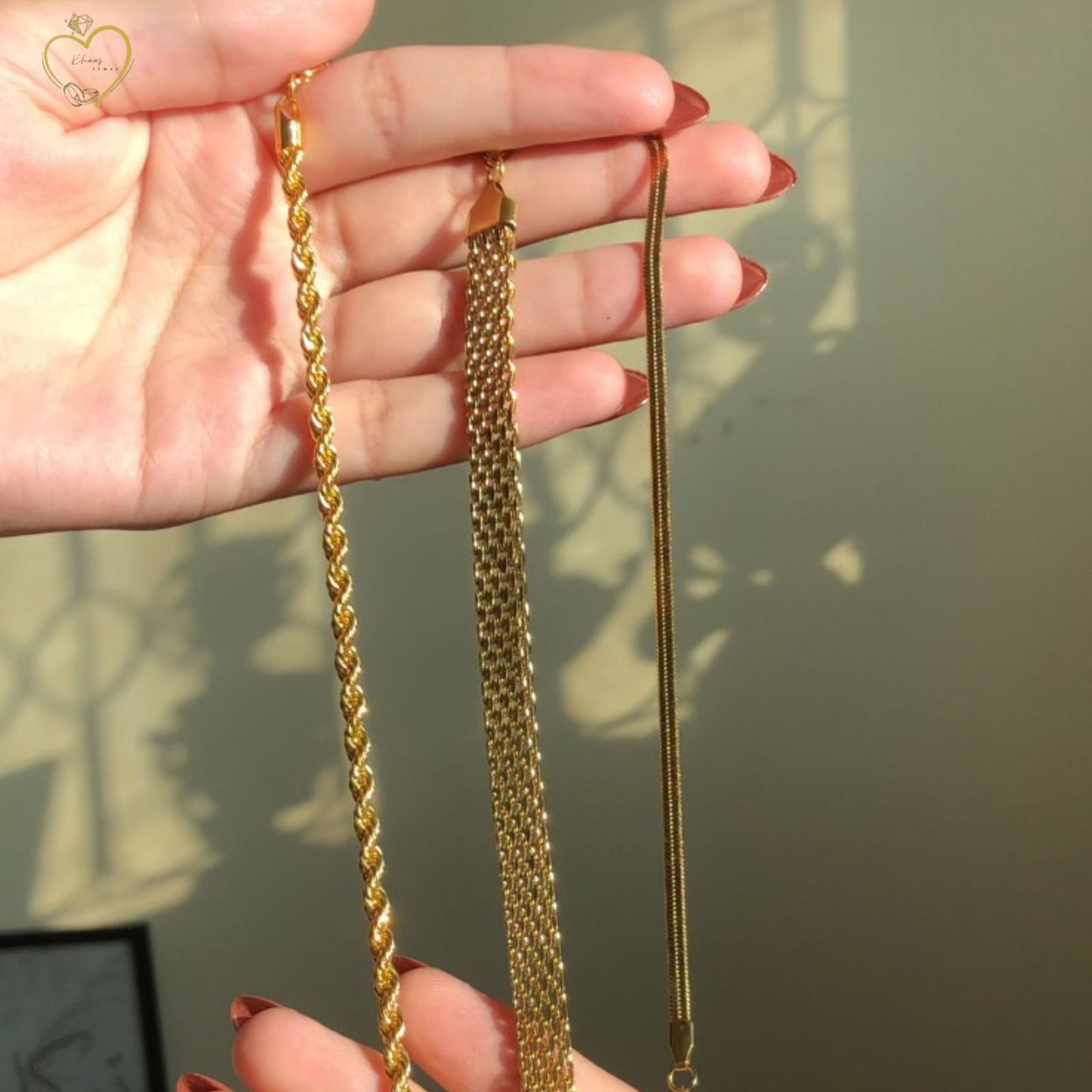 Triple Charm Bracelet Set