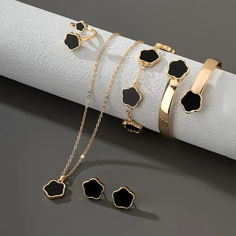 Lucky Flower Jewelry Set