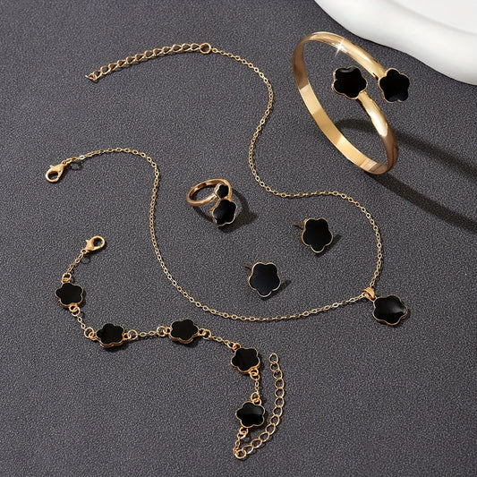Lucky Flower Jewelry Set